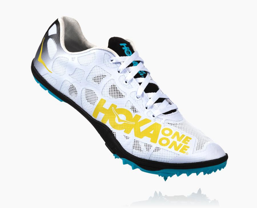 Hoka One One Spikes Panske Biele - Rocket X - 40579-EARN